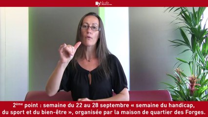 Le Roche Mag de septembre 2014 en langue des signes