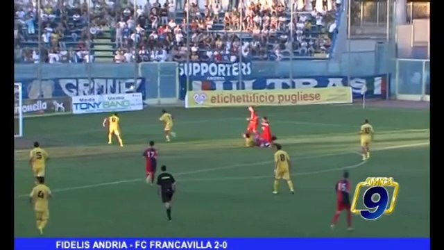 Fidelis Andria - F.C. Francavilla 2-0 | Highlights e interviste - Serie D 2° Giornata