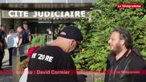 Rennes. Une trentaine de Bonnets rouges devant la cité judiciaire