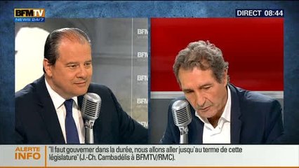 Jean-Christophe Cambadélis ironise sur les "frondeurs" de Pierre Gattaz