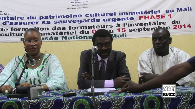Allocution de M. Lazare Eloundou lors de l'Atelier de Formation des Formateurs à l'inventaire du Patrimoine Immatériel du Mali