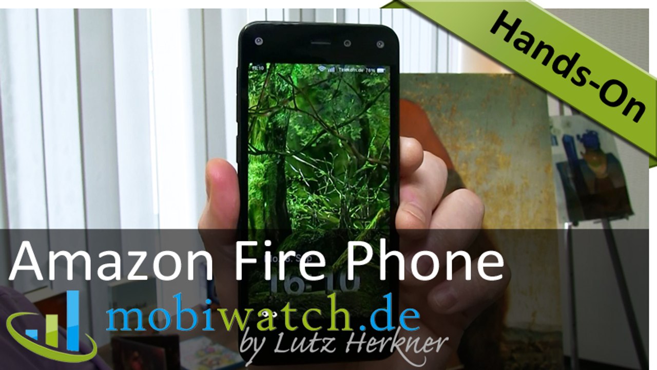 Amazon Fire Phone: Erste Eindrücke im Hands-on-Test