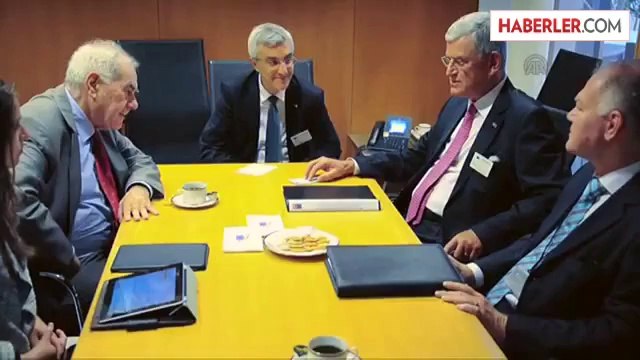 Bozkır, Avrupa Parlamentosu üyesi Maragall ile görüştü -