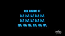 Undo It in the Style of _Carrie Underwood_ karaoke video with lyrics (with lead vocal)
