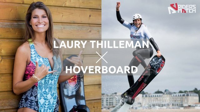 Laury Thilleman Mc Fly vole sur son Hoverboard
