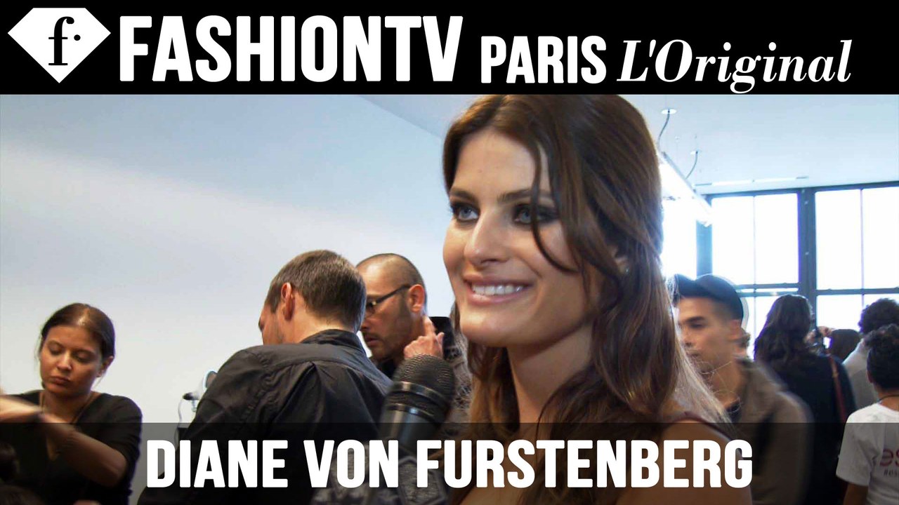 Isabeli Fontana at Diane Von Furstenberg | New York Fashion Week NYFW Spring/Summer 2015 | FashionTV