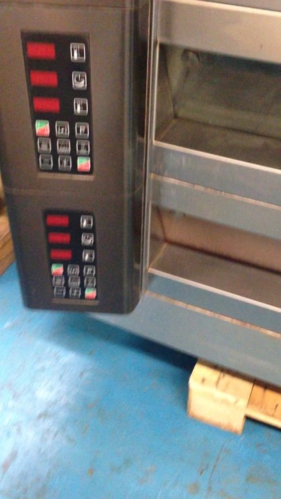 Used bakery bake oven wachtel piccolo ii-6