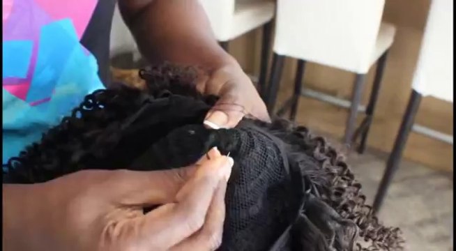 How TO Tutorial | Wig Making With Hair Weave+Weaving Cap|WowAfrican.com