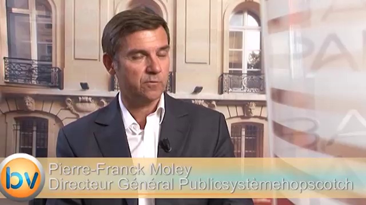 Pierre-Franck Moley Dg Publicsystèmehopscotch : "Le digital est essentiel aujourd'hui"