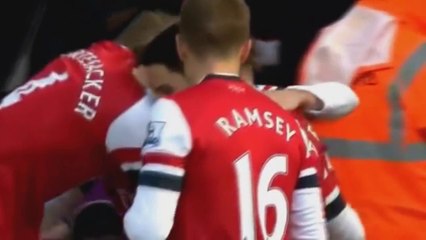 Rosicky 2 goals against West brom