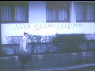 André Robillard en chemin