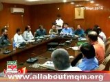 MQM representative hold meeting regarding Cleanliness arrangements for Eid-ul-Azha