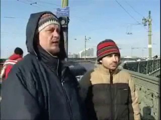 О группе Война и их акции на Литейном мосту