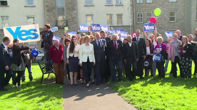 Scottish leader Salmond scents victory in historic poll