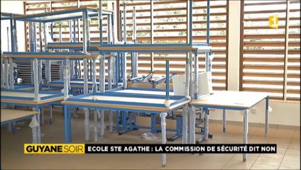 la commision de sécurité dit non à l'ouverture de l'école à macouria