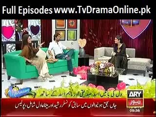 The Morning Show With Sanam 16th  September 2014 On Ary News Full Episode Part 2