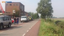Beelden: Sloop schoorsteen Ezinge begonnen - RTV Noord