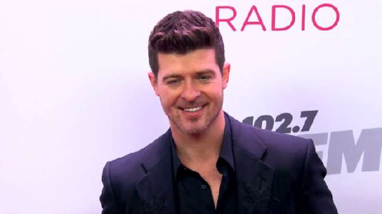 Robin Thicke Claims He Was High & Drunk
