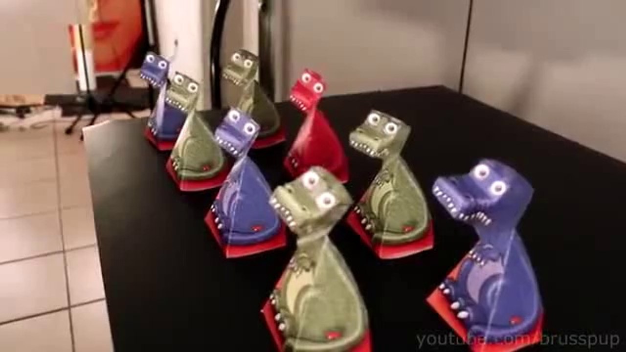 Amazing T-Rex Illusion!