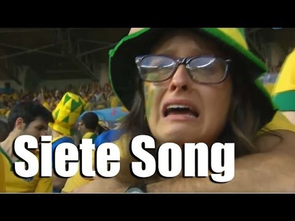 Siete song - La canción de la goleada Alemania - Brasil (subt. português , Deutsch)