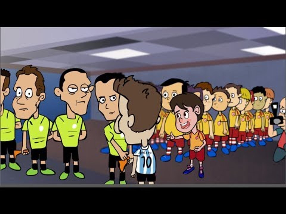 Messi Ignores Little Kid's Handshake