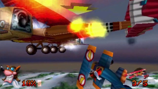 Crash Bandicoot 3 : Warped - Niveau 24 : Mad Bombers