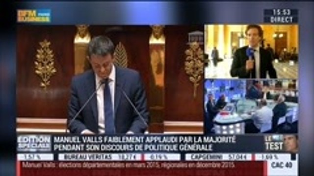 Discours de Manuel Valls: Les réactions de Patrick Coquidé, Frédéric Micheau, Jean-Paul Betbeze, Dominique Lefebvre et Emmanuel Lechypre - 16/09 2/9