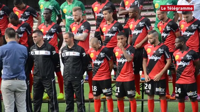 Guingamp. EAG : les joueurs prennent la pose