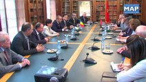 مباحثات بين وزير النقل والتجهيز ووفد عن مجموعة الصداقة البرلمانية الرومانية المغربية