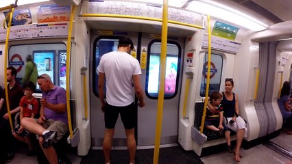 Course contre le métro.