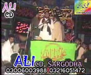 Qurban Jafari p 1 majlis o Noha khani at Halalpur Sargodha