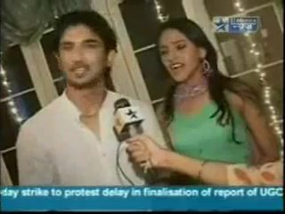Sushant and Krystle on the Sets of KDMHMD-SBS 7th Aug 2008