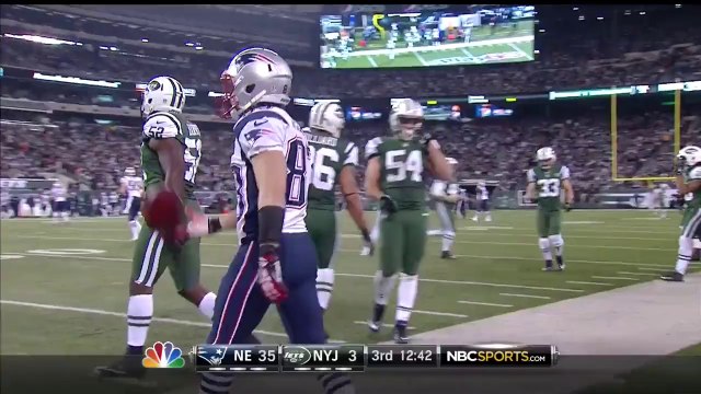 NE vs NYJ - NFL 2012 Week 12 Condensed