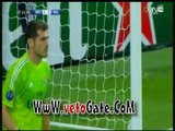 محمد الننى يهدد مرمى ريال مدريد بتسديده قوية