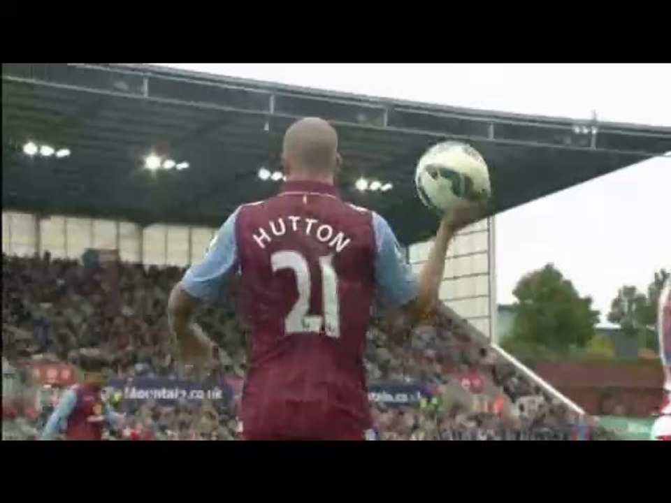 Hutton pleased to commit future to Villa