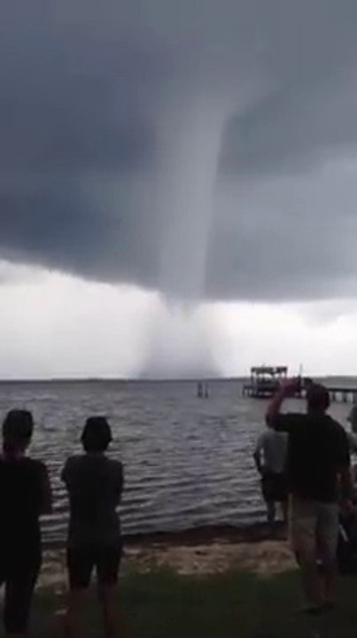 Tornade en direction de la manche