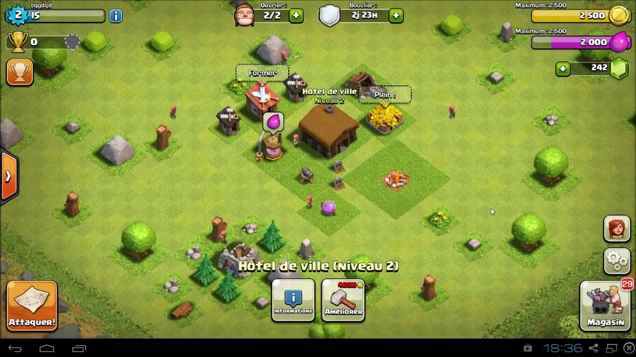 clash of clans didacticiel