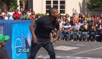 USHER Beats American Ninja Warrior on Ellen! | What's Trending Now!