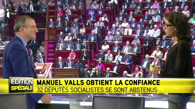 H. Mariton : M. Valls est apparu, câlinant la gauche de la gauche