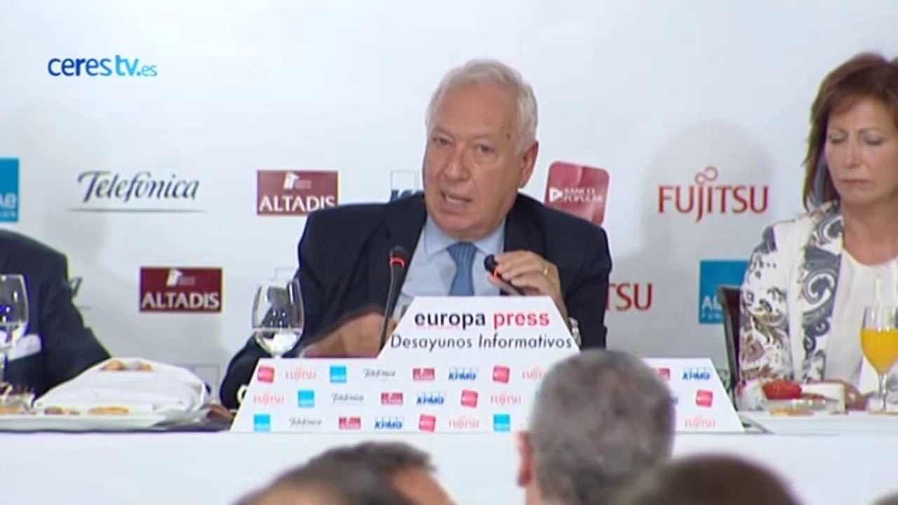 García-Margallo, ha señalado hoy la posibilidad de aplicar el artículo 155 de la Constitución