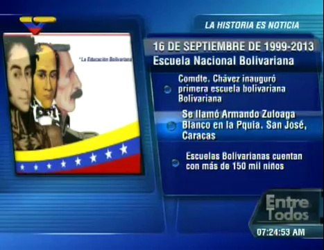 (Vídeo) Entre Todos con Luis Guillermo García del 16.09.2014 (7/7)