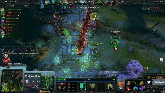 Cloud 9 vs Virtus Pro Game 2 - Dota 2 Champions League @TobiWanDOTA & Clairvoyance