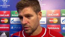 Liverpool 2-1 Ludo Razgd - Steven Gerrard Post Match Interview