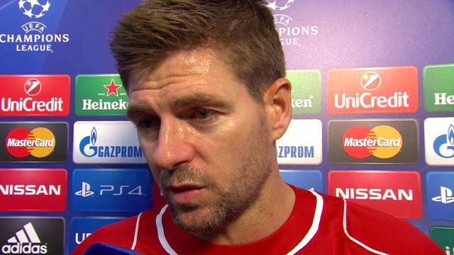 Liverpool 2-1 Ludo Razgd - Steven Gerrard Post Match Interview