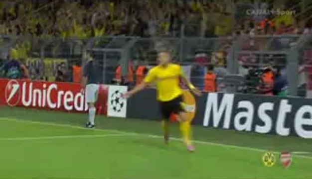 اهداف مباراة بروسيا دورتموند وارسنال 16/9/2014 دورى ابطال اوروبا