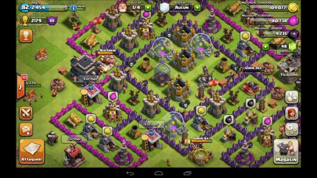 Clash of clans TUTO Explication du mode MIXTE melange de rush et farm