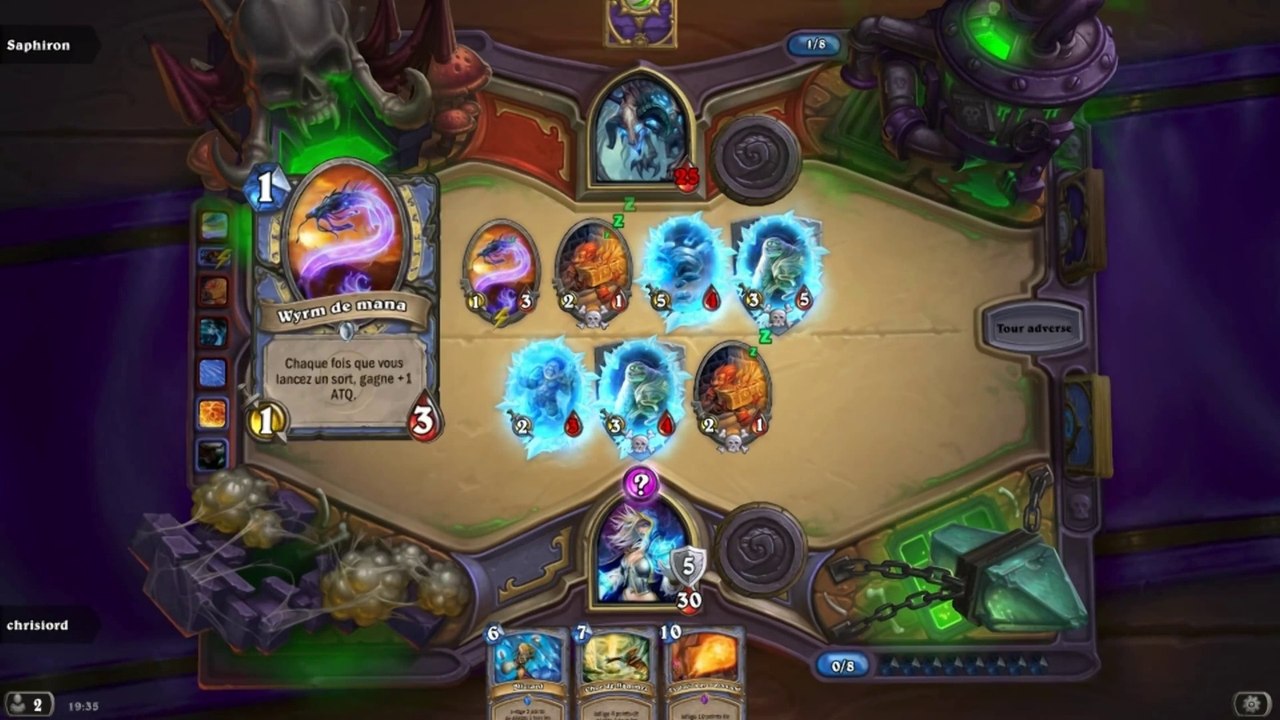 Hearthstone : Naxxramas Quartier du Wyrm de Givre [Decouverte] par Chrisiord