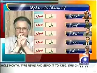 Hassan Nisar Gives Funny Comment on DJ Butt Arrest