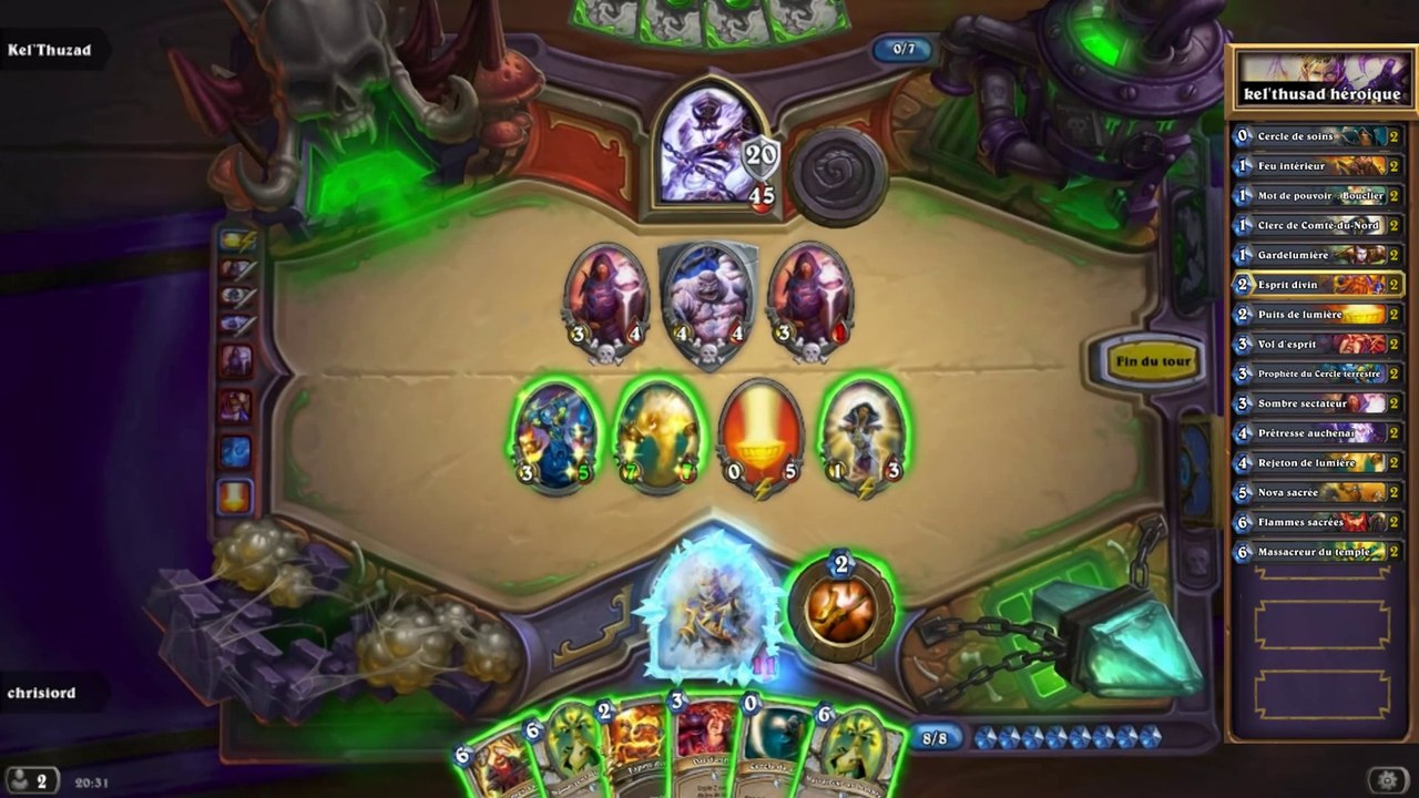 Hearthstone : Naxxramas Quartier du Wyrm de Givre en Heroique [Decouverte] par Chrisiord