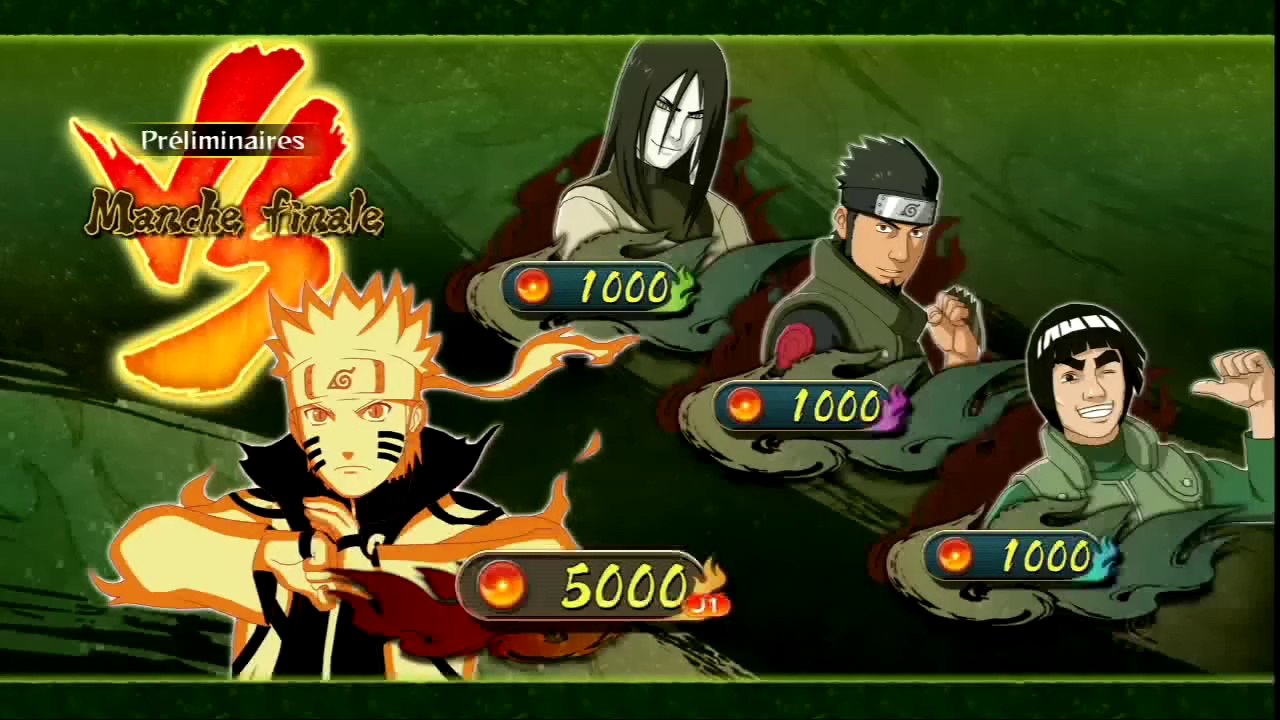 Naruto Shippuden : Ultimate Ninja Storm Revolution - Vidéo maison consacrée aux tournois mondiaux et combats à 4
